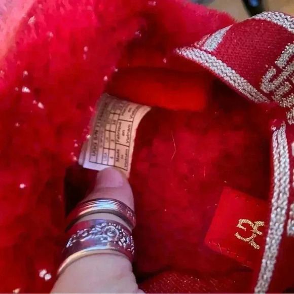 UGG Fluff-Yeah Metallic Sparkle Multi - Picture 7 of 8